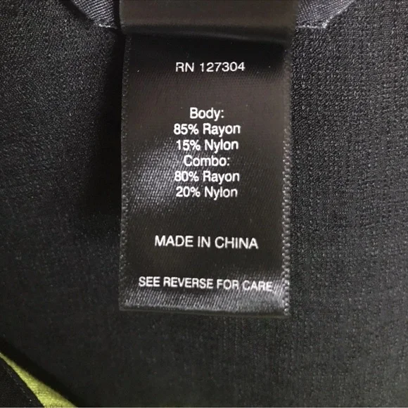 Ali Miles Plaid Print Wire Collar 3/4 Cinched Tie Sleeve Woven Tunic, Sz: Large - Picture 7 of 9